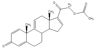 1,4,9(11),16-Pregnatetraene-21-ol-3,20-Dione-21-Acetate(3TR)