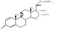 16α-Methyl Epoxide-21-Acetate
